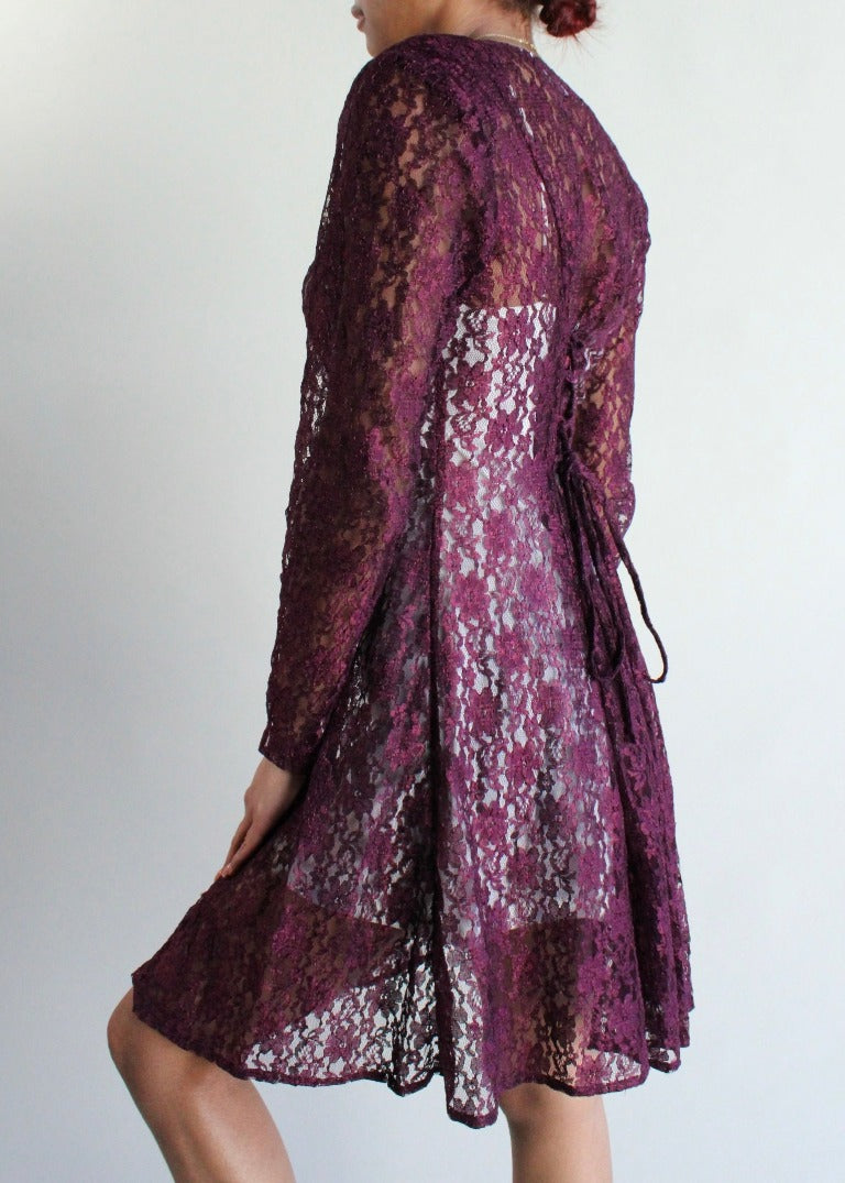 Vintage Lace Dress D0426