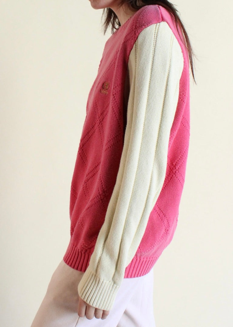 RCYCLD Switch Sleeve Knit Sweater