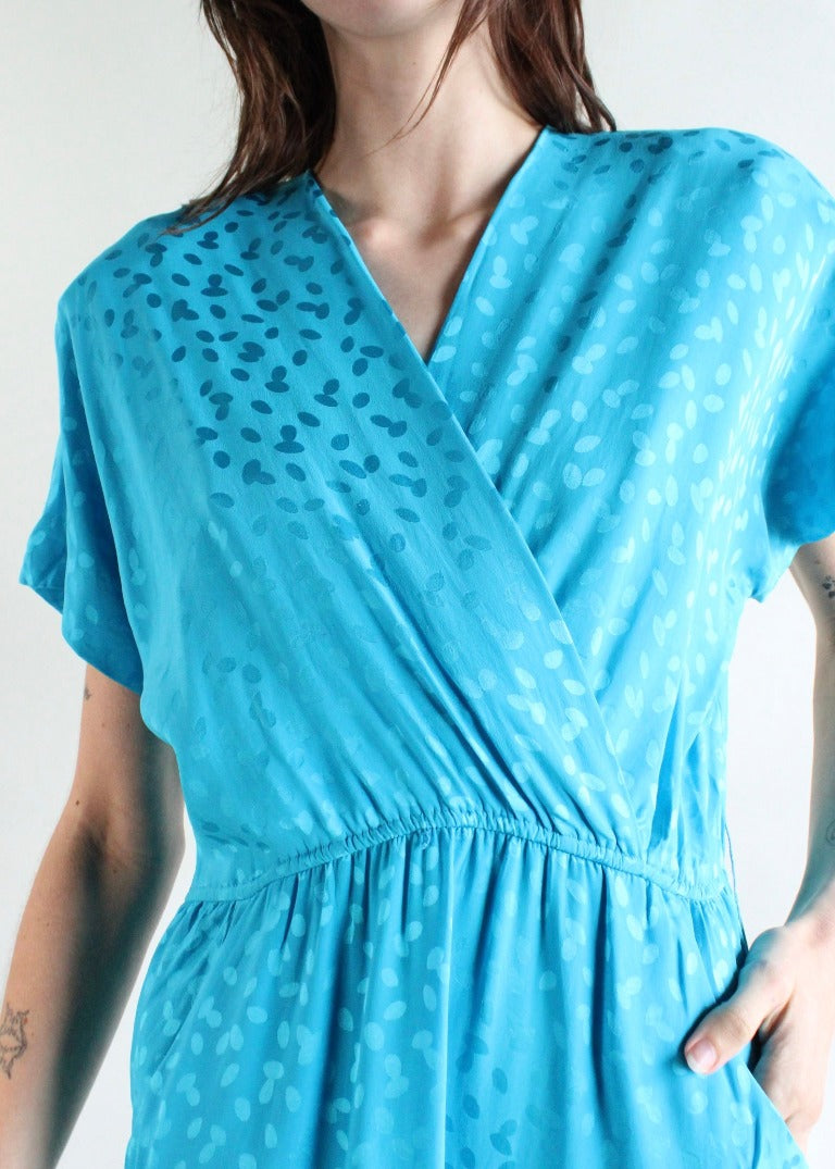 Vintage Silk Dress D0099