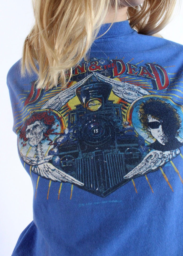 Vintage Grateful Dead & Bob Dylan Tee T1062