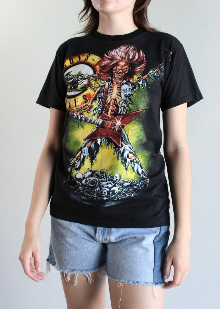 guns n roses dress t shirt Guns N Roses Oversized Tee Dress