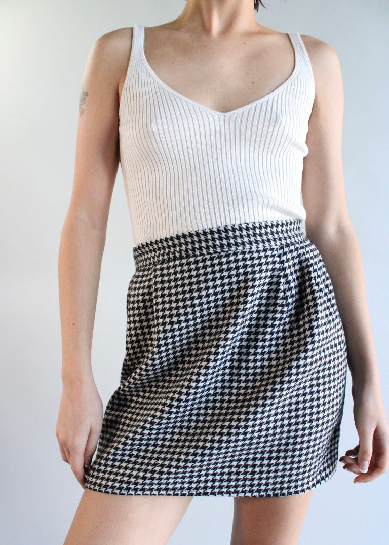 RCYCLD Wool Mini Skirt