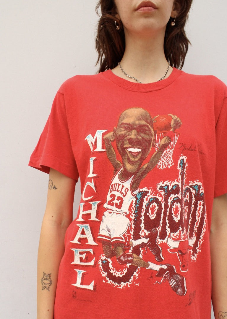 Vintage Chicago Bulls Michael Jordan Tee - Main Image