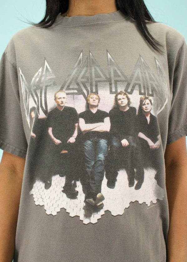 Vintage Def Leppard Tee T0928 - Recycled.Clothing