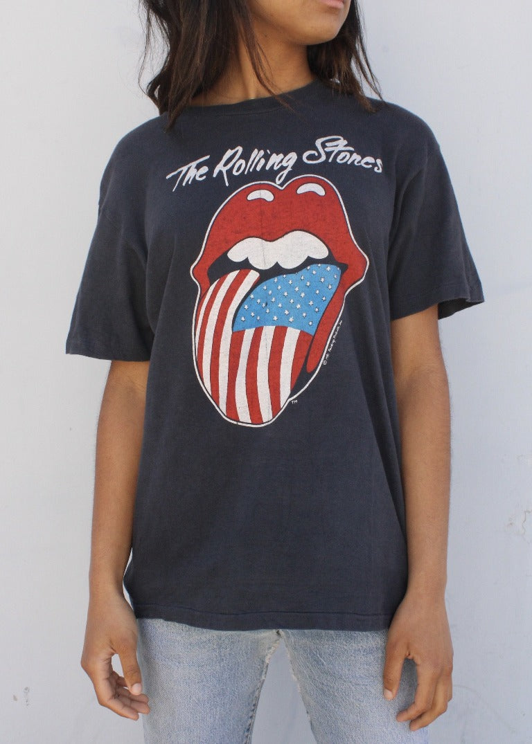 Vintage The Rolling Stones Tee T0174