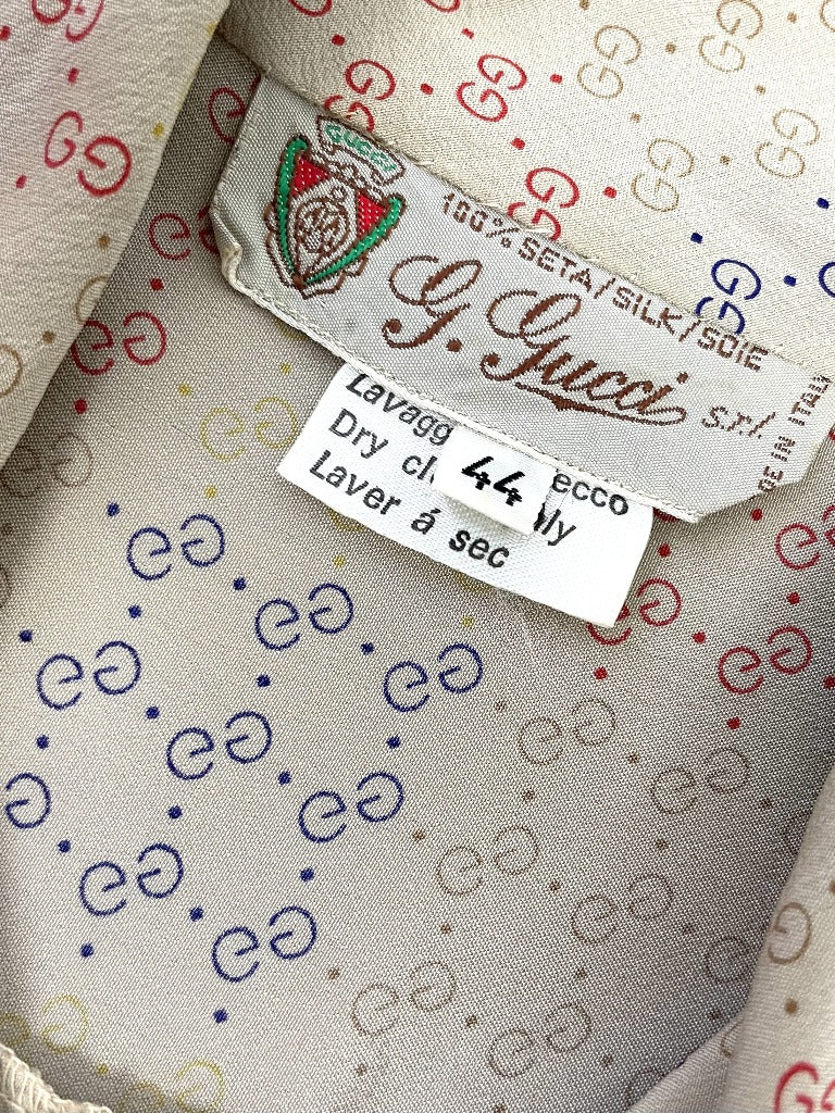 Vintage Silk Gucci Blouse T1496