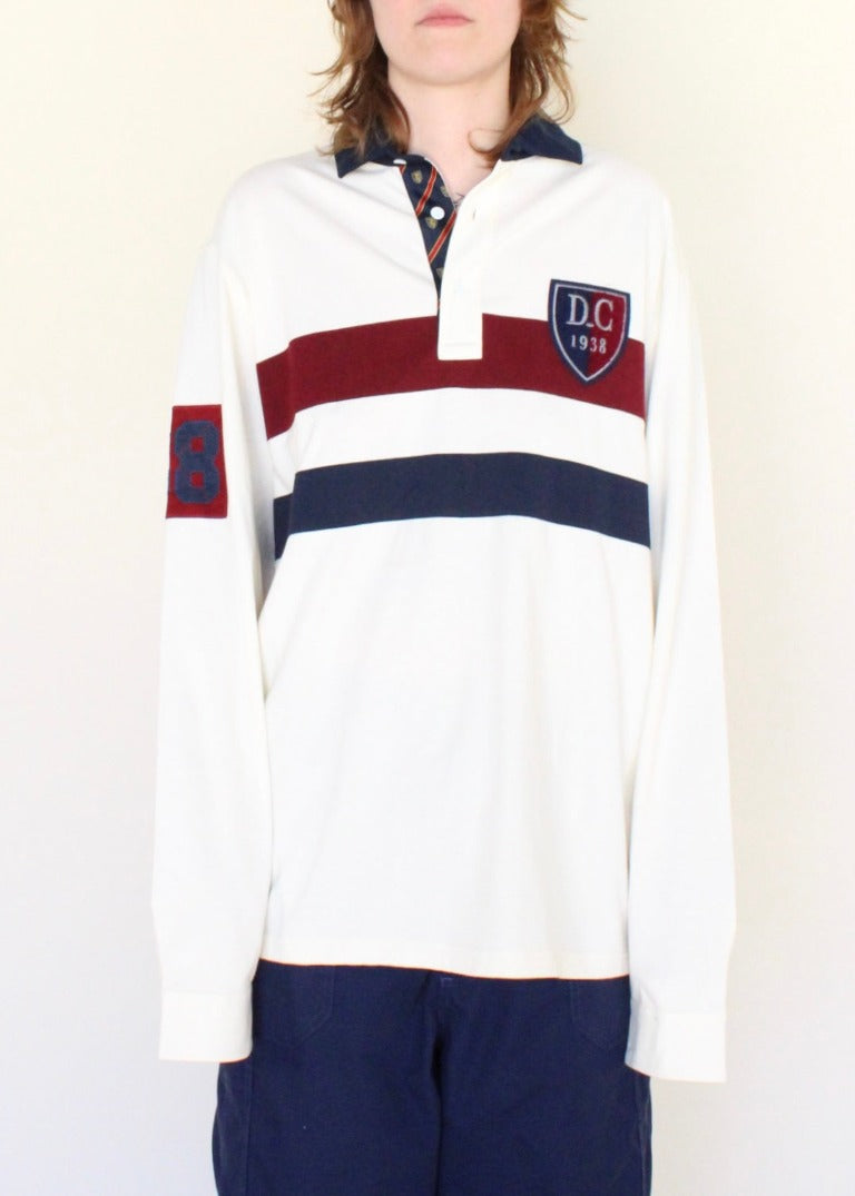 Vintage Daniel Cremieux Rugby Polo T1272
