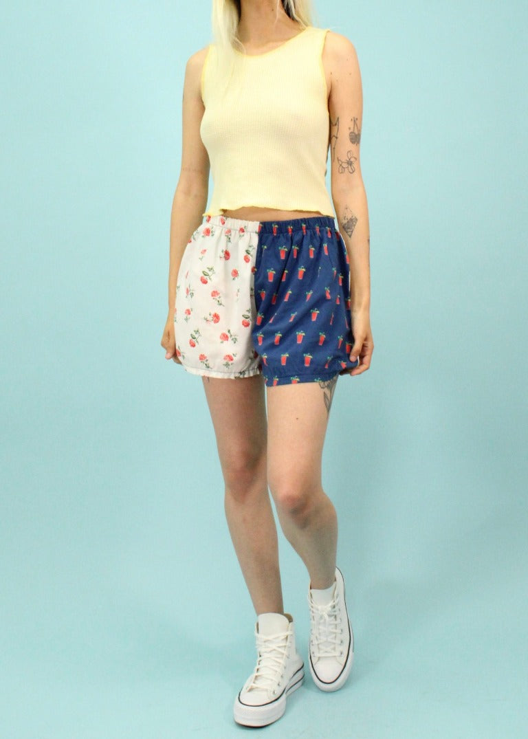 RCYCLD Vacation Pieced Shorts