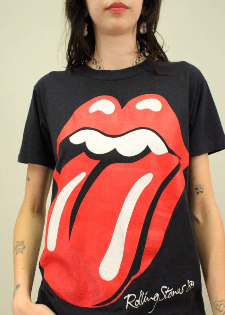 Vintage The Rolling Stones Tee T0128